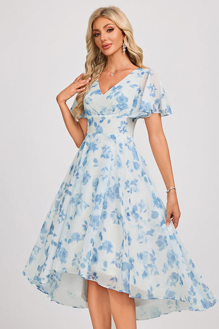 Robe Chic Fluide Bleu Nuit - gallery 3