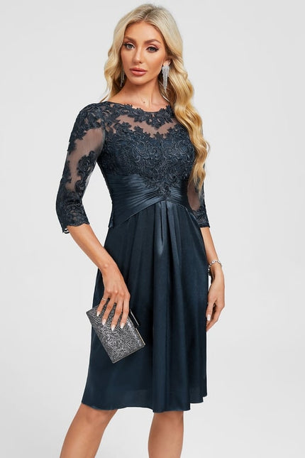 Robe De Cocktail Courte Chic - gallery 4
