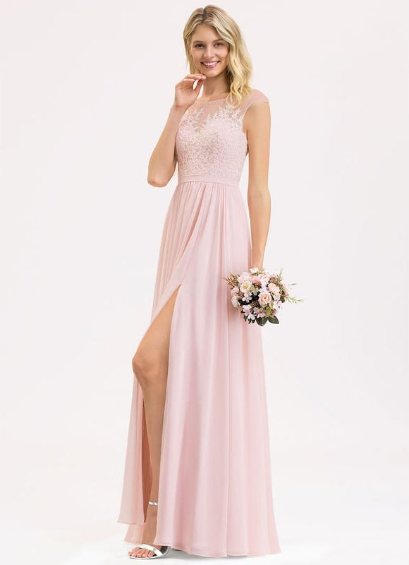 Robe Chic Soirée Rosée - gallery 3