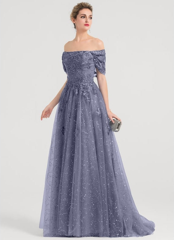 Robe Chic Lueur Lavande - gallery 1