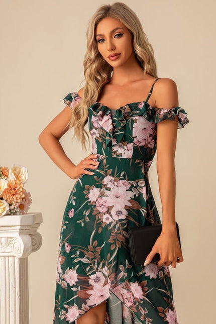 Robe Chic Fleurie Évasée - gallery 6