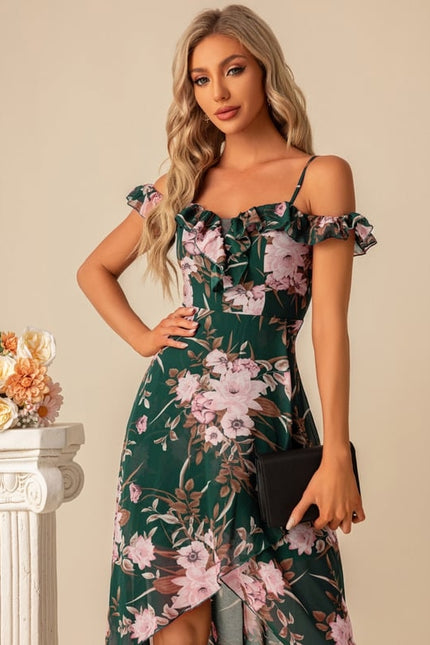 Robe Chic Florale Évasée - gallery 6