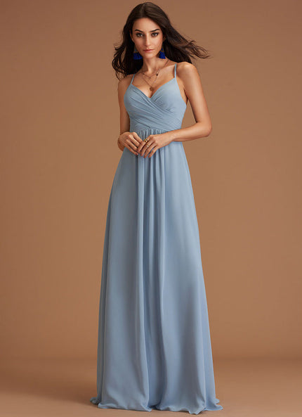Robe Chic Longue Bordeaux Plissée