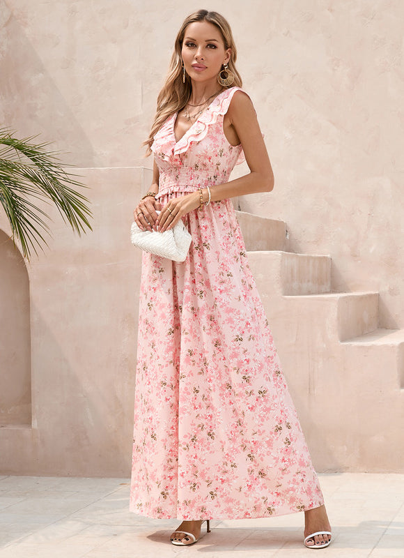 Robe Boheme Chic Rose Poudré