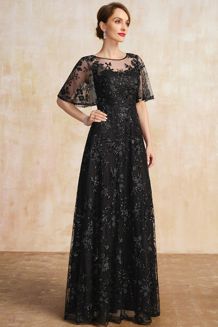 Robe Chic Éclat Noir - gallery 4