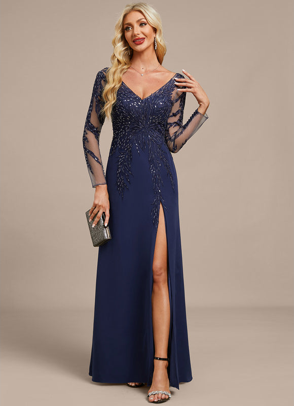 Robe Longue Droite Fluide Chic - gallery 2