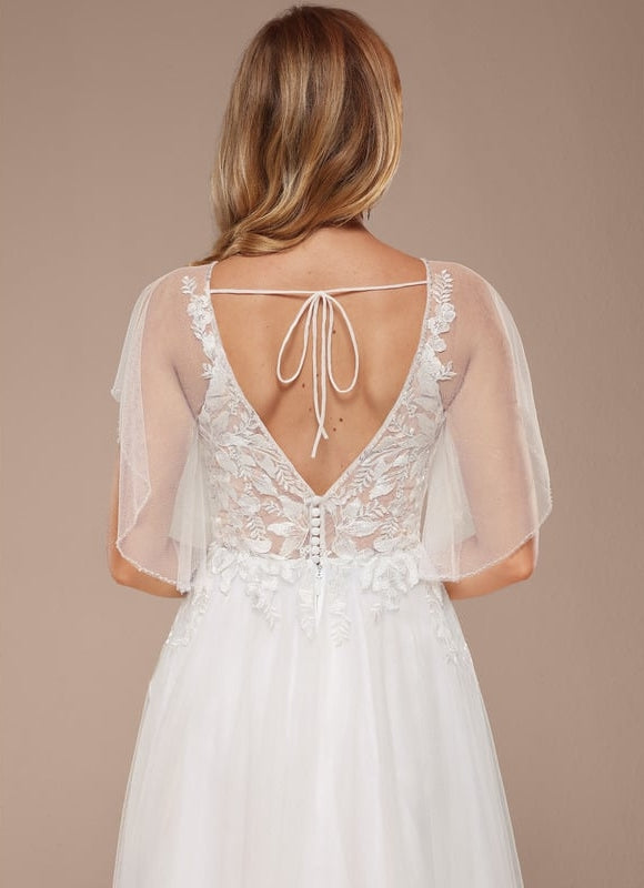 Robe Chic Vaporeuse Éblouissante - gallery 1