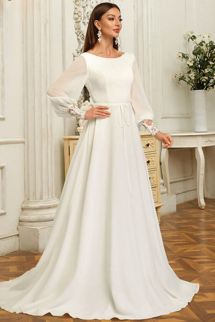 Robe Chic De Mariée Lumineuse