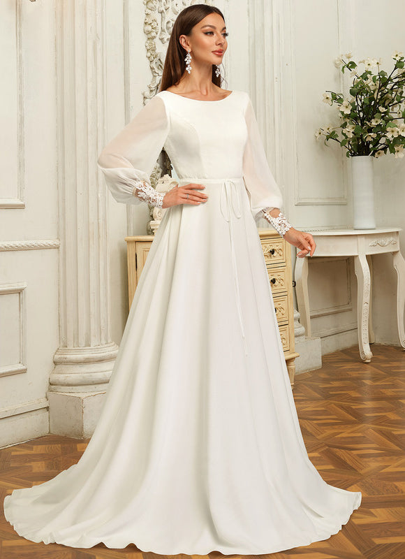 Robe Chic De Mariée Lumineuse