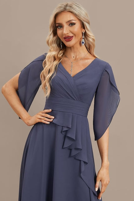 Robe Chic Émeraude Flottante - gallery 2