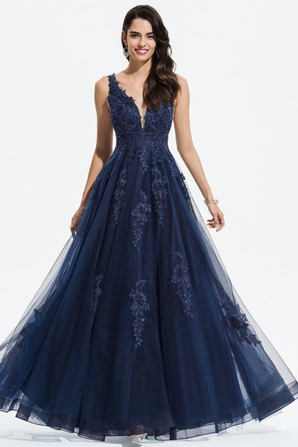 Robe Chic Bleue Étoilée