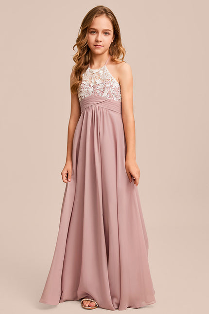 Robe Chic Élégance Rosée - gallery 1