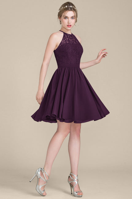Robe Chic Chiffon Éclatante - gallery 1