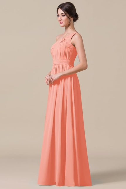 Robe Chic Asymétrique Beige - gallery 5