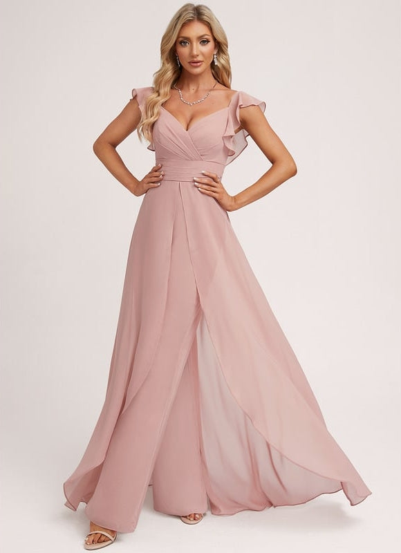Robe Chic Mousseline Flottante - gallery 5