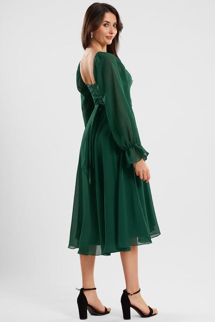 Robe Chic Fluide À Nouer - gallery 4