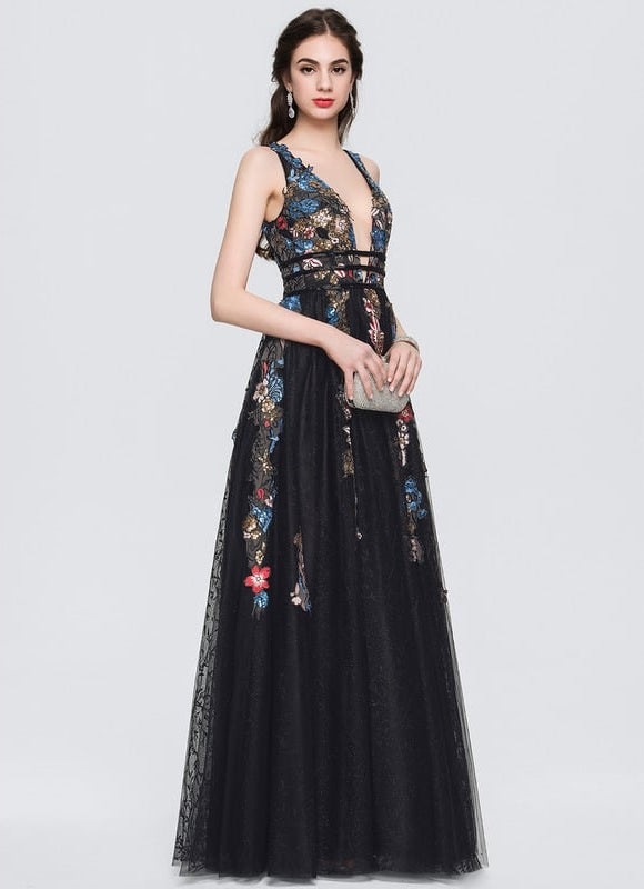 Robe Chic Gala Brodée - gallery 4