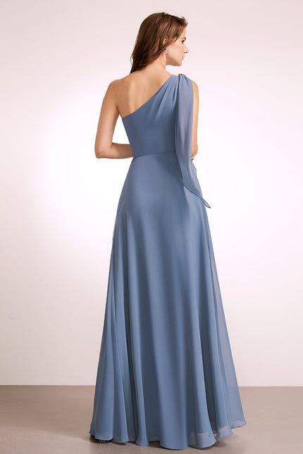 Robe Chic Asymétrique Rose - gallery 1