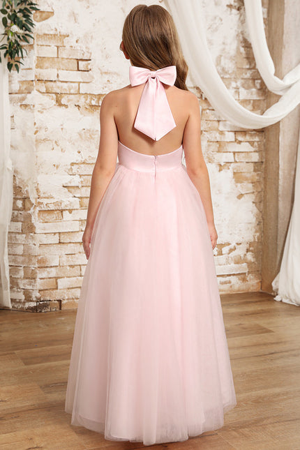 Robe Chic Fille Tulle Rose - gallery 1