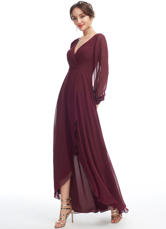 Robe Chic Fluide Bleu Nuit - gallery 2