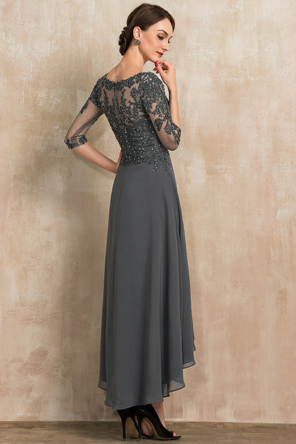 Robe Chic Élégance Plissée Perlée - gallery 5