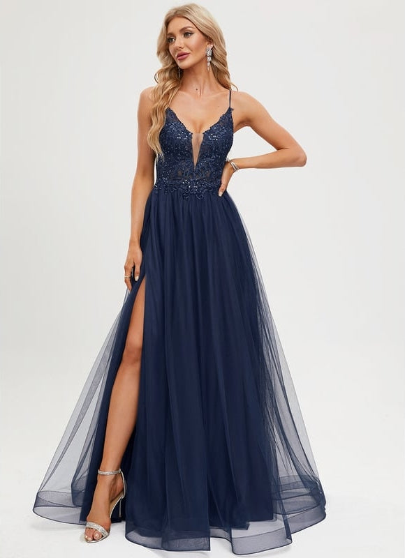 Robe Chic Tulle Étoilée - gallery 1