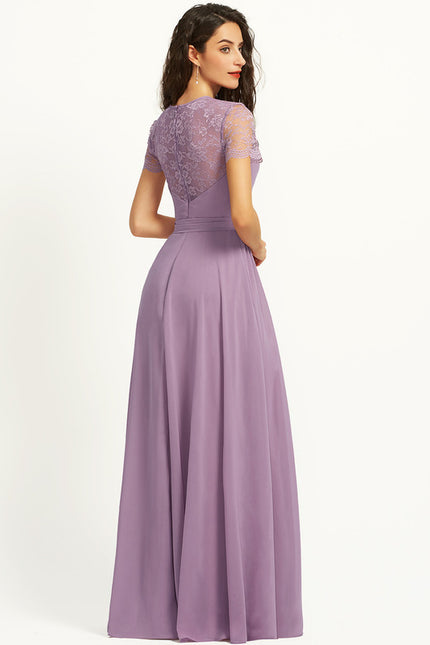 Robe Chic Soirée Rosée - gallery 2