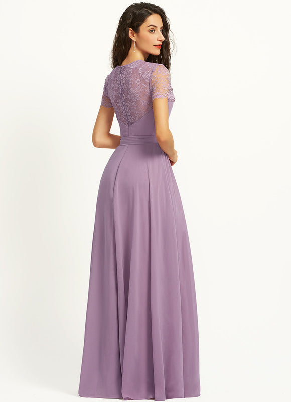 Robe Chic Soirée Rosée - gallery 2