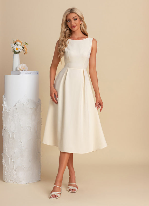 Robe Chic Blanche Pour Mariage