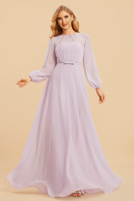 Robe Chic Lavande Flottante - gallery 1