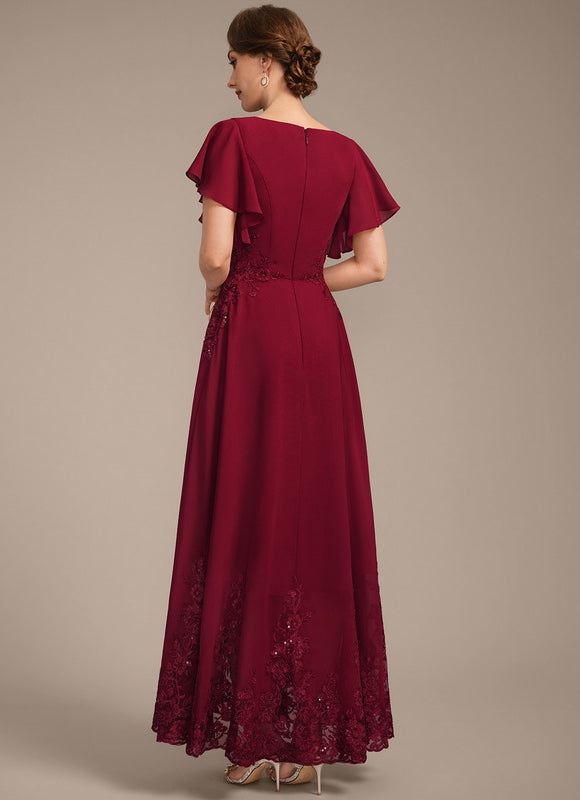 Robe Chic Rouge Élégant - gallery 5