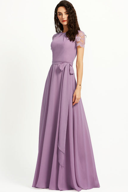 Robe Chic Soirée Rosée - gallery 3