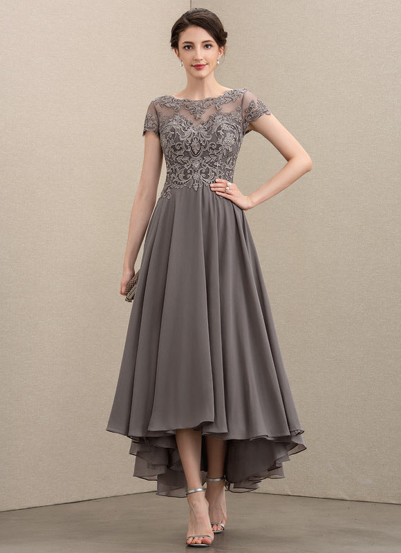 Robe Chic Illusion Grise - gallery 1