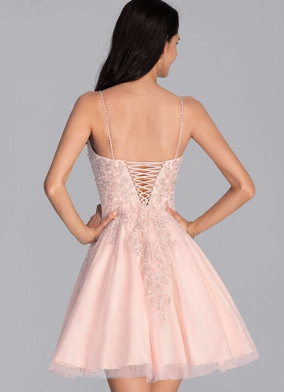 Robe Chic Tulle Perlé Éclat - gallery 2