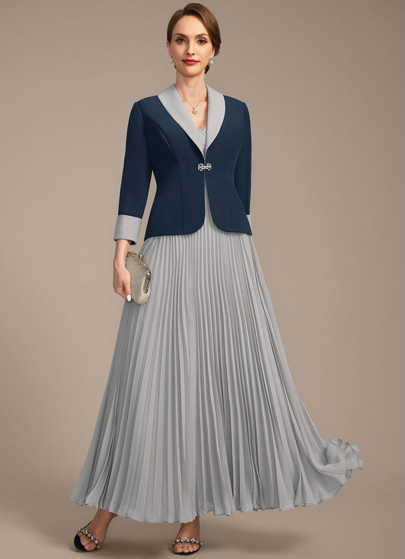 Robe Chic Plissée Sophistiquée - gallery 1