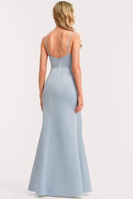 Robe Chic Satinée Rose Pâle - gallery 6