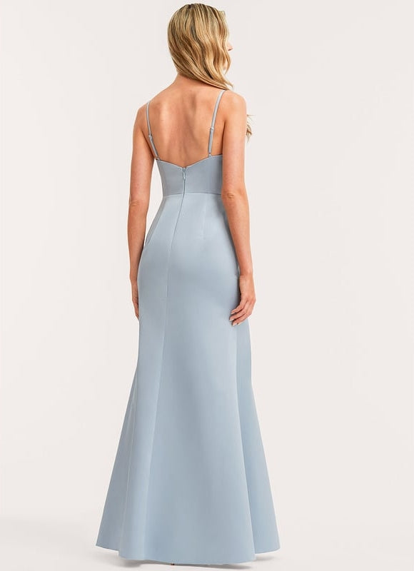 Robe Chic Satinée Rose Pâle - gallery 6