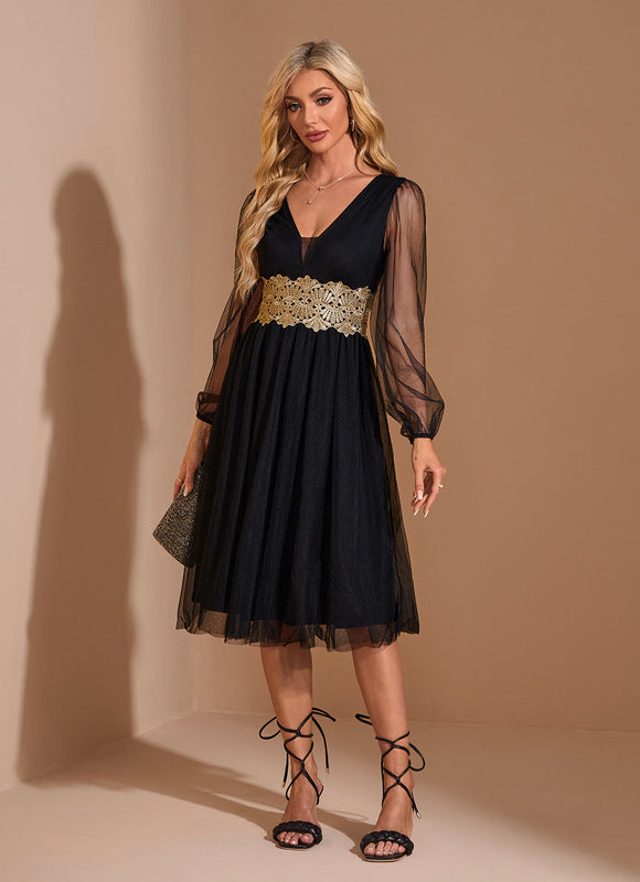 Robe Chic Tulle Élégante - gallery 4