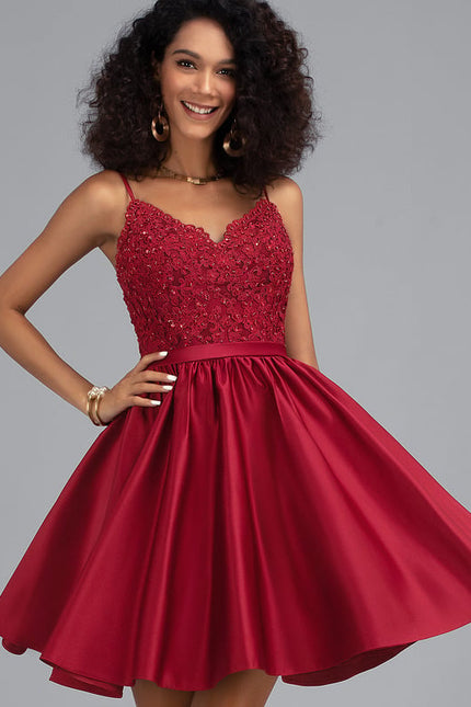 Robe Rouge Bohème Chic