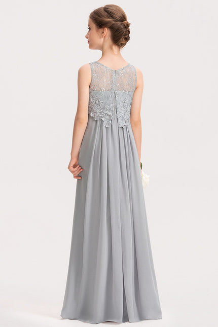 Robe Chic Gris Éthéré - gallery 3