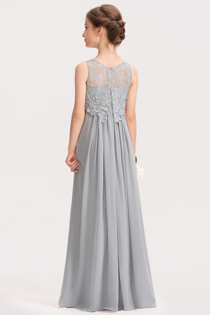 Robe Chic Gris Éthéré - gallery 3
