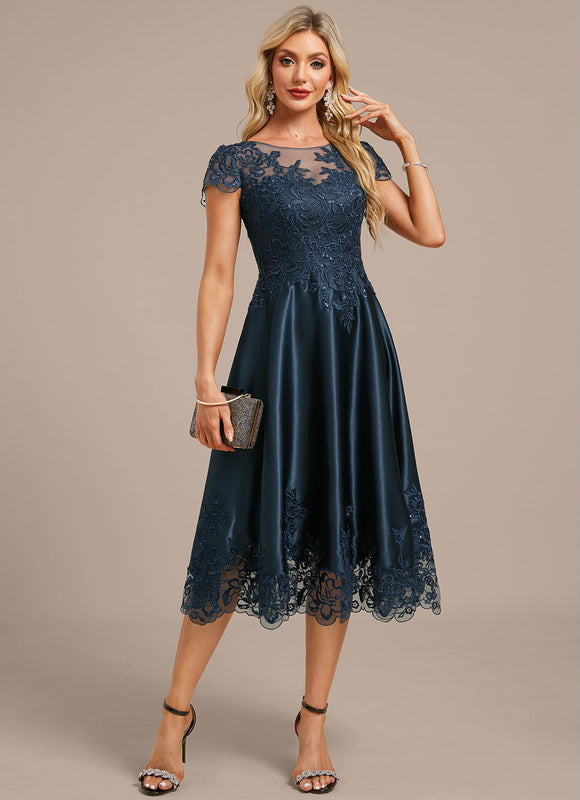 Robe Chic Satin Étoilé Légèreté - gallery 5