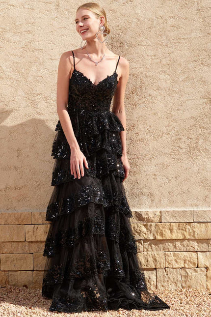 Robe Chic Étoilée Noir
