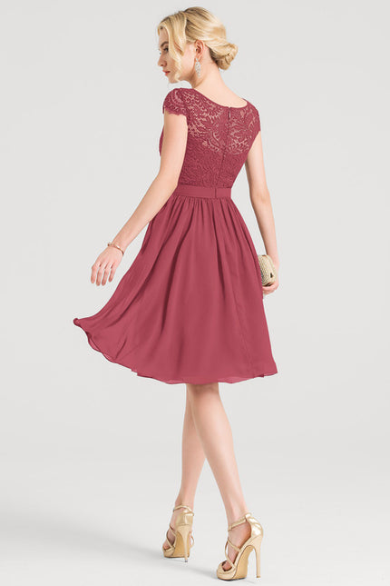 Robe Chic Chiffon Éclatante - gallery 9