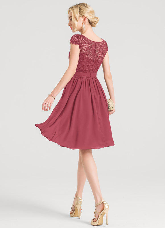 Robe Chic Chiffon Éclatante - gallery 9