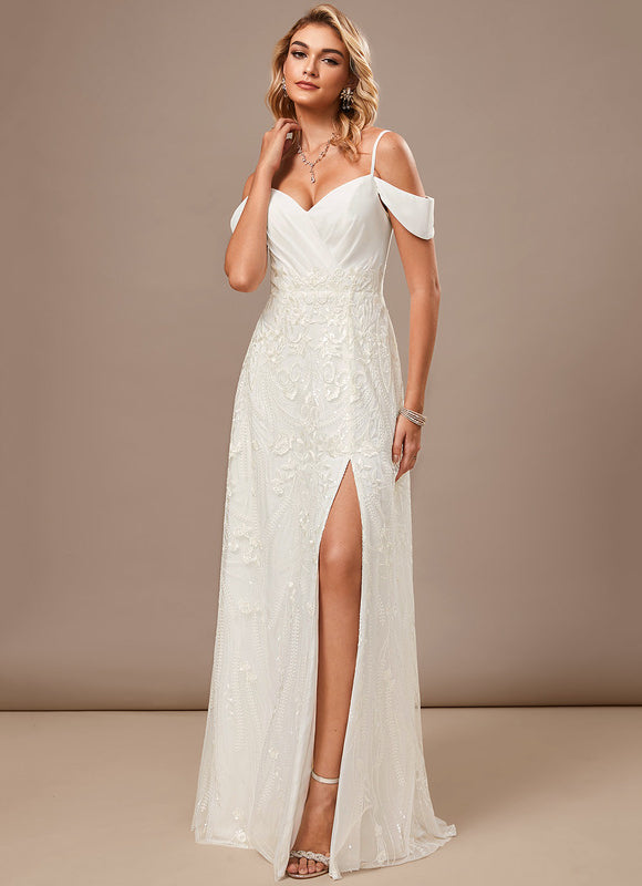 Robe De Soirée Chic Et Glamour Blanche - gallery 2