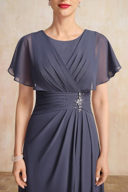 Robe Chic Mousseline Nuit - gallery 6
