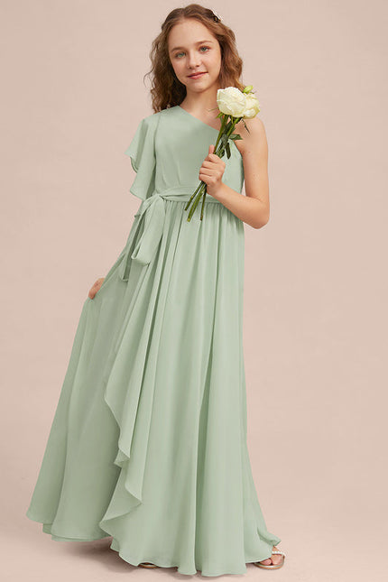 Robe Chic Vert Doux Flottant - gallery 5