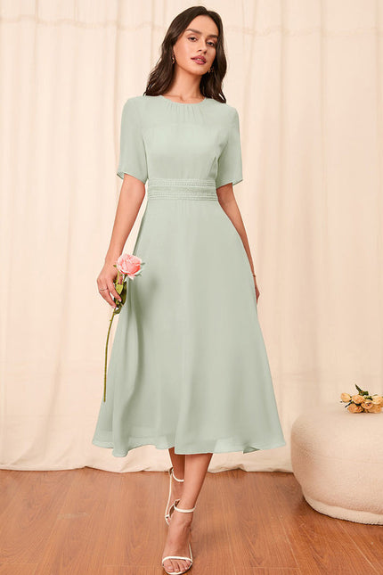 Robe Chic Noire Aérée