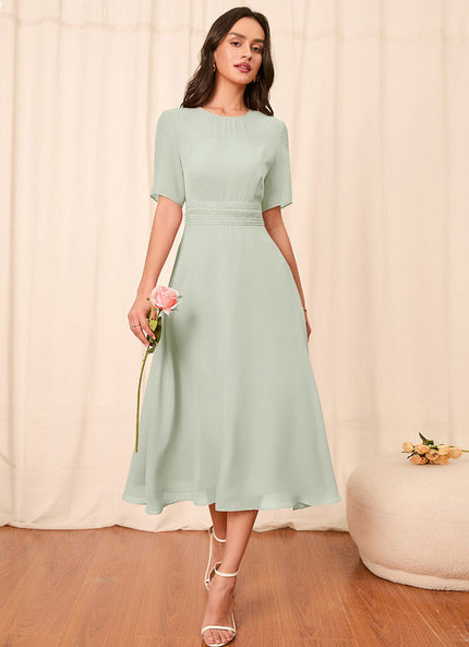 Robe Chic Noire Aérée